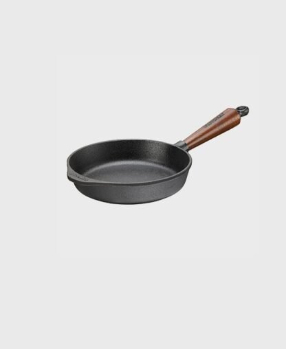 Poêle sauteuse 20 cm - Poignée en hêtre