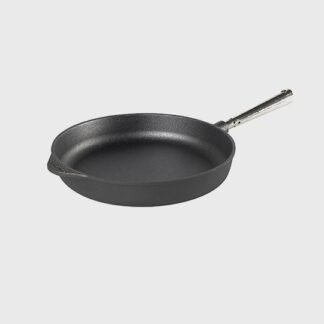 Poêle sauteuse 28 cm - Poignée en acier inoxydable