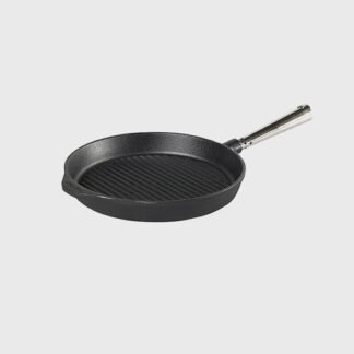 Poêle à griller 25 cm - Poignée en acier inoxydable