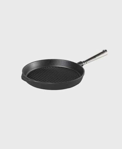 Poêle à griller 25 cm - Poignée en acier inoxydable