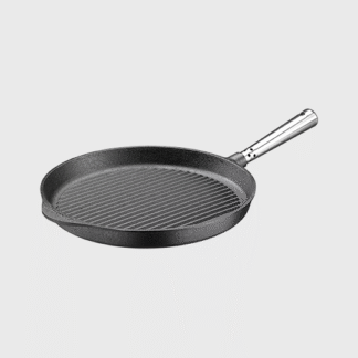 Poêle à griller 28 cm - Poignée en acier inoxydable