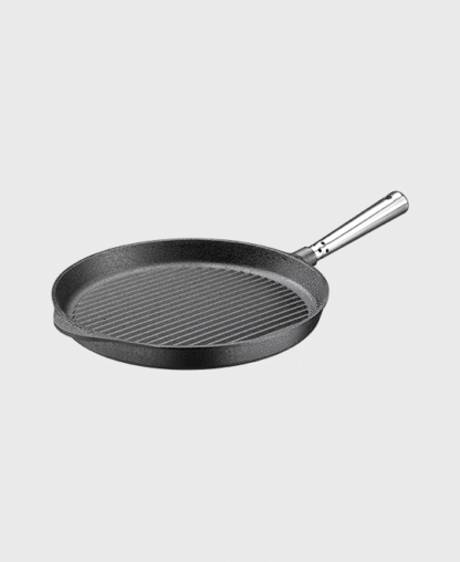 Poêle à griller 28 cm - Poignée en acier inoxydable