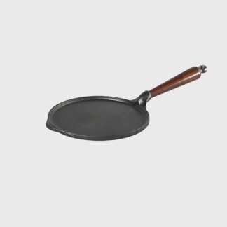 Poêle à crêpe 23 cm - Poignée en hêtre