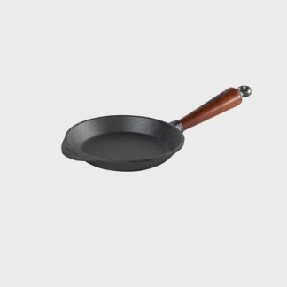 Poêle à frire 18 cm - Poignée en hêtre