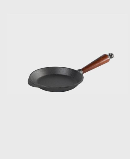 Poêle à frire 18 cm - Poignée en hêtre