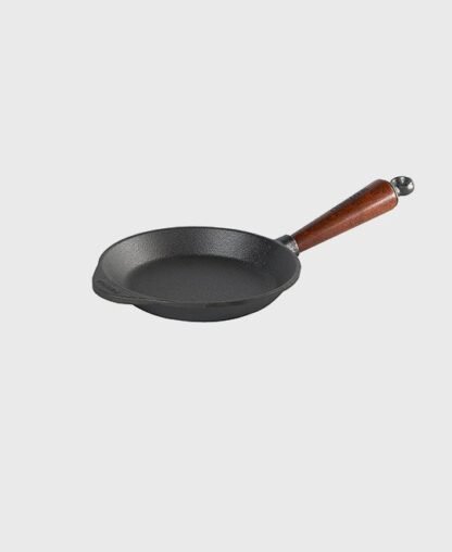 Poêle à frire 22 cm - Poignée en hêtre