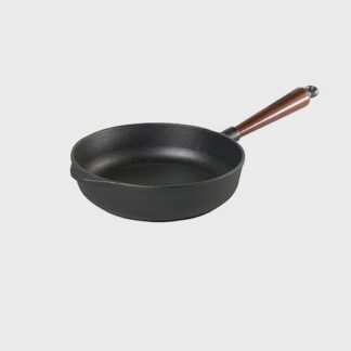 Poêle sauteuse 25 cm - Poignée en hêtre