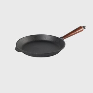 Poêle à frire 26 cm - Poignée en hêtre