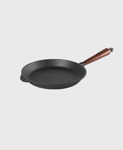 Poêle à frire 26 cm - Poignée en hêtre