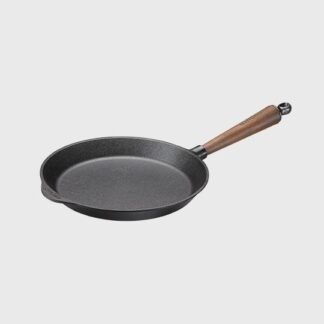 Poêle à frire 26 cm - Poignée en noyer
