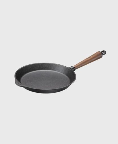 Poêle à frire 26 cm - Poignée en noyer