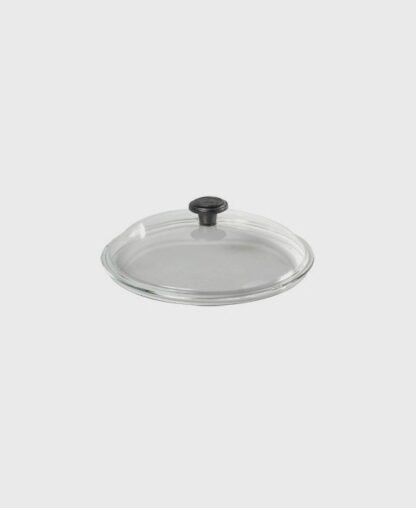 Couvercle en verre borosilicate 28 cm – Poignée en fonte
