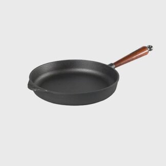 Poêle sauteuse 30 cm - Poignée en hêtre
