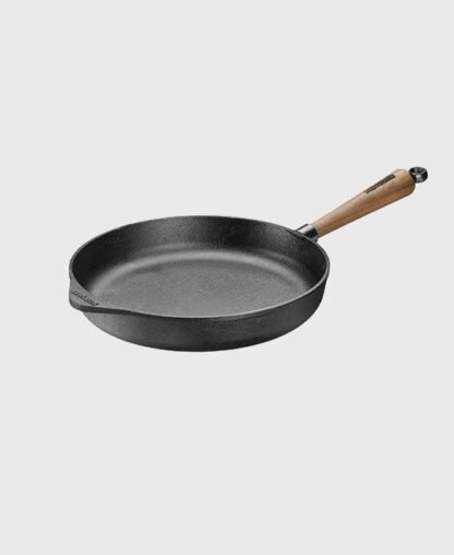 Poêle sauteuse 30 cm - Poignée en noyer