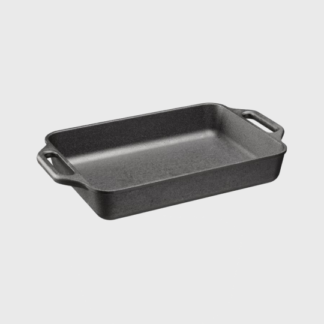Plat à four rectangulaire en fonte 30 x 20 cm