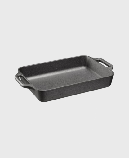 Plat à four rectangulaire en fonte 30 x 20 cm
