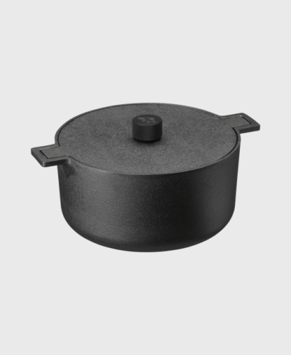 Cocotte en fonte ronde 5L « NOIR »