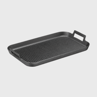 Plat à four grill en fonte 40 x 25 cm « NOIR »