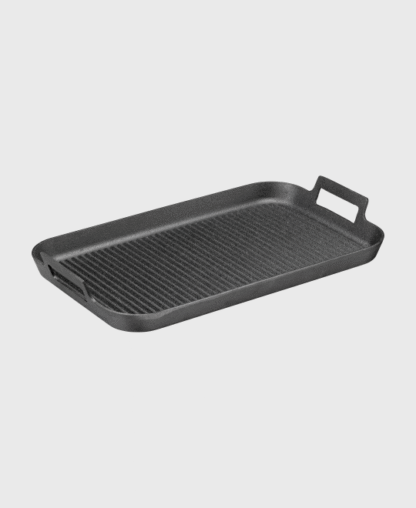 Plat à four grill en fonte 40 x 25 cm « NOIR »