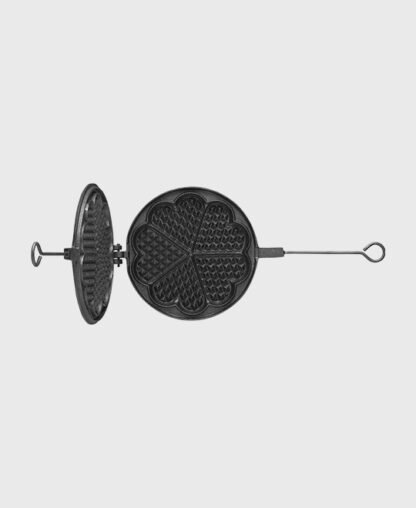 Fer à gaufre en fonte 21 cm sans revêtement – Image 3