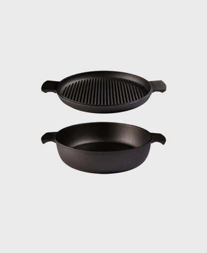 Ensemble « GRYTSTAPEL » Grill - 2 en 1