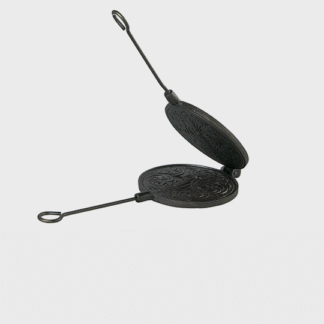 Fer à bricelet en fonte 14 cm sans revêtement