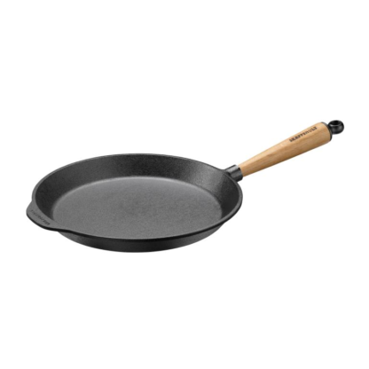 Poêle à frire 28 cm – Poignée chêne